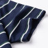Pierre Cardin Men's Blue & White Striped Cotton-Poly Polo P73113071A56